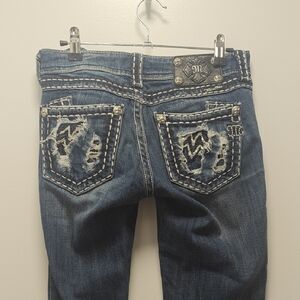 Miss Me Blue Distressed Women's Jeans